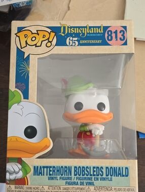 Funko Matterhorn Bobsleds Donald Duck Vinyl Figure - Disneyland 65th